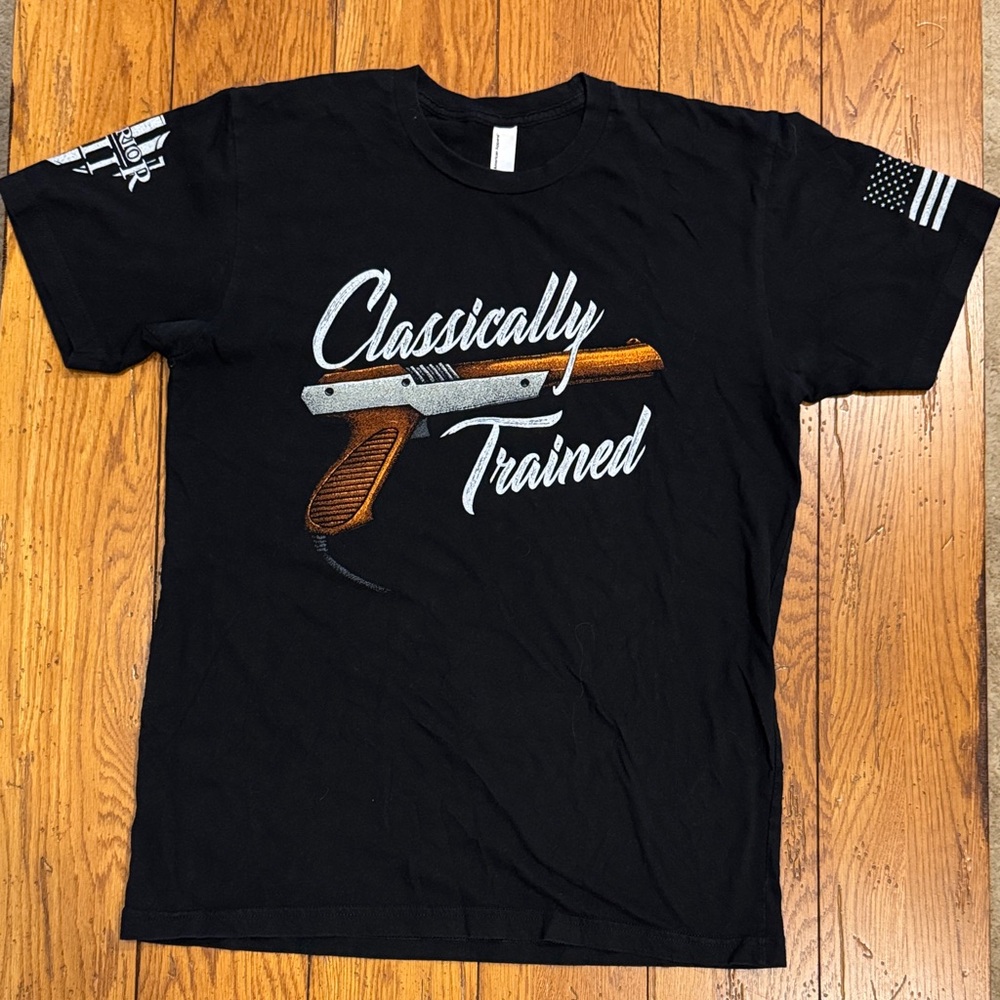 American Apparel Classically Trained Black T-Shirt